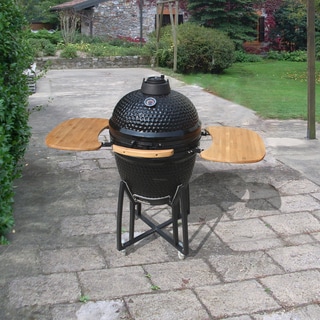 review detail Corvus Kipling 21-inch Kamado Style Black Charcoal BBQ Grill