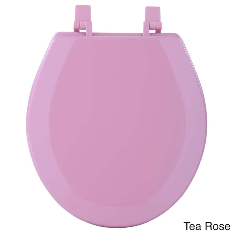 Achim Fantasia Wood 17-inch Standard Toilet Seat