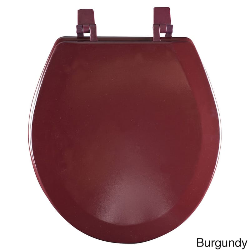 Achim Fantasia Wood 17-inch Standard Toilet Seat - Red