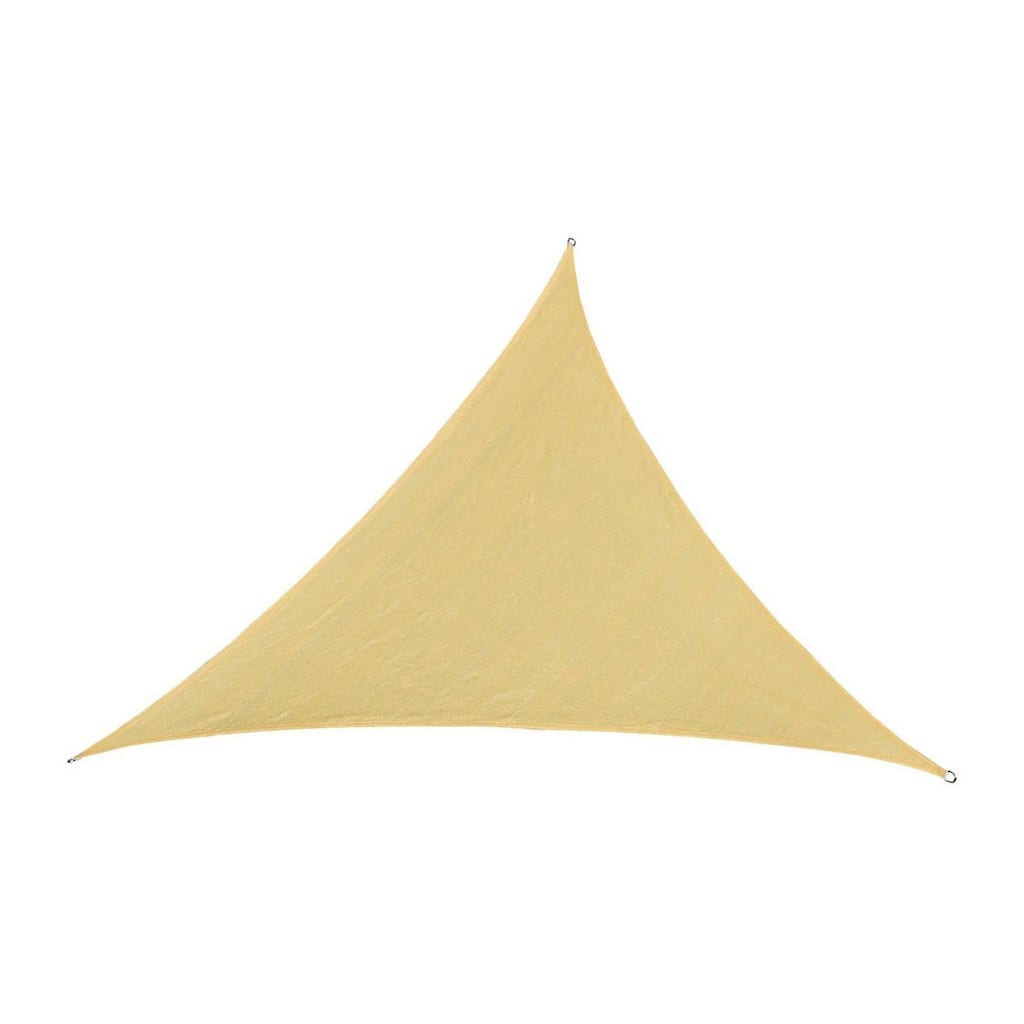 Cool Area Oversized Triangle Sun Shade Sail (16'5) with Stainless Steel Hardware Kit