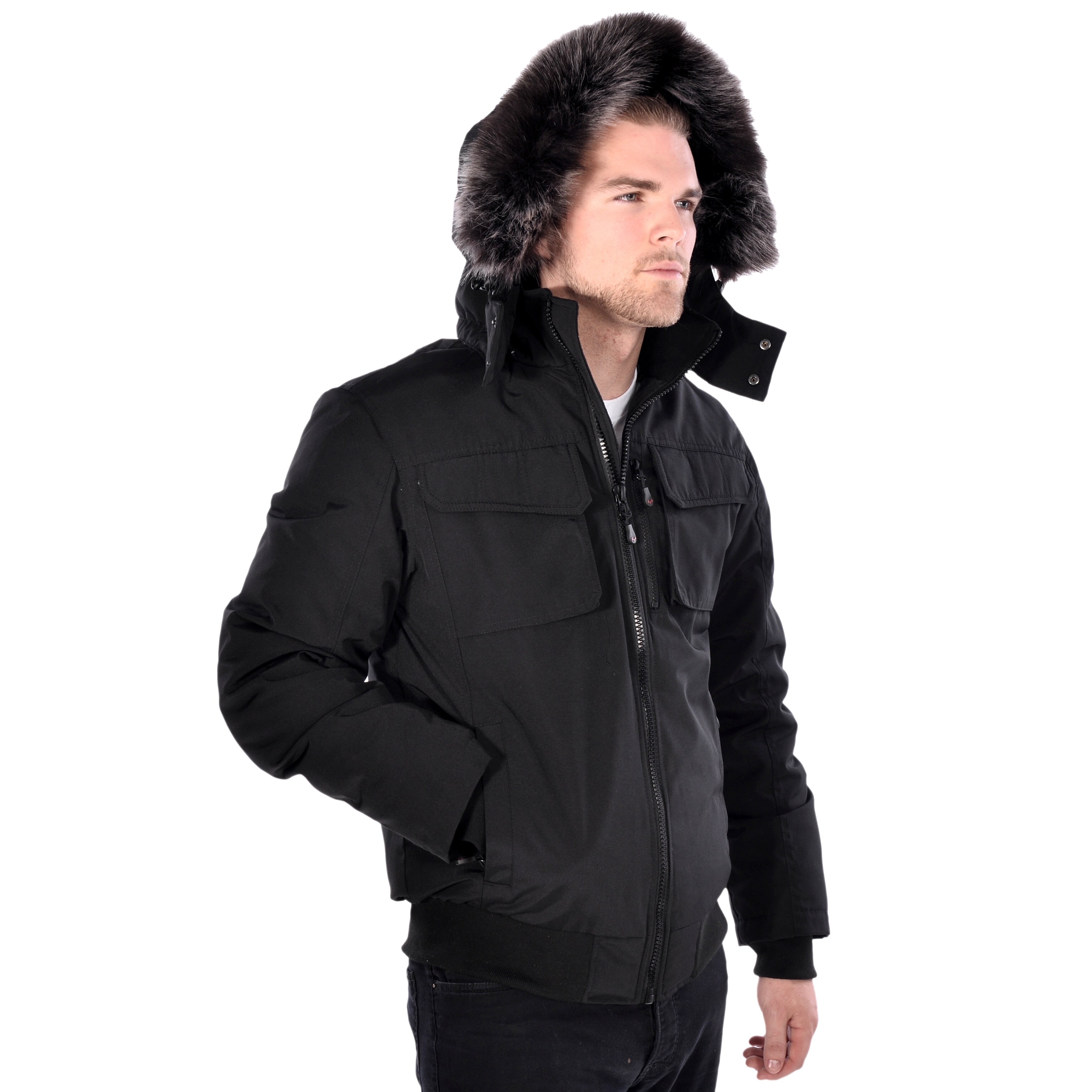 mens down filled parka coats