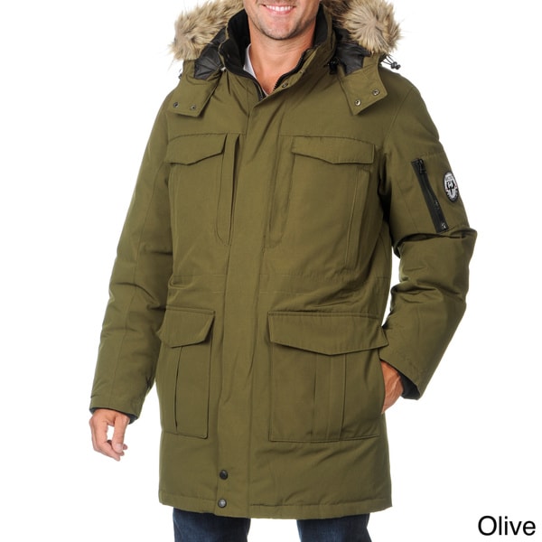 Arctic Expedition Men's Down-filled Coat - Overstock Shopping - Big ...