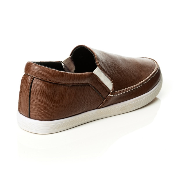 Shop Solo Men's Textured Slip-on Casual 