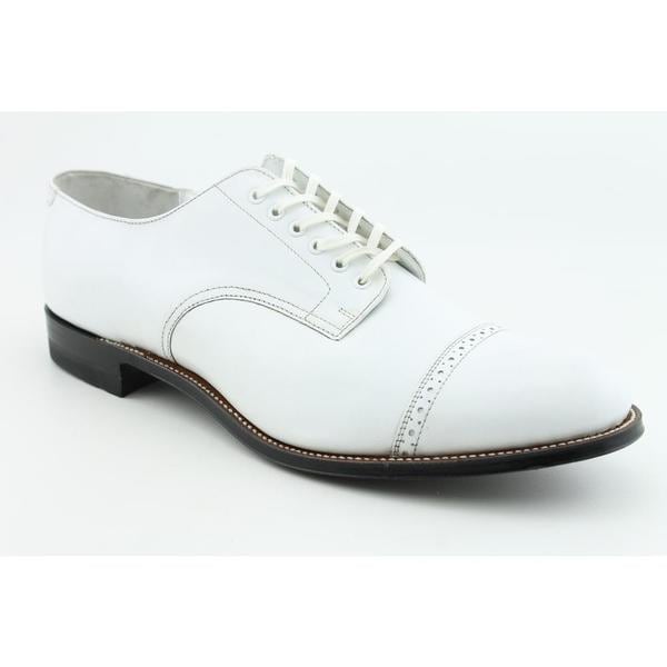 Shop Stacy Adams Men's 'Madison' Leather Dress Shoes (Size 10 ) - Free