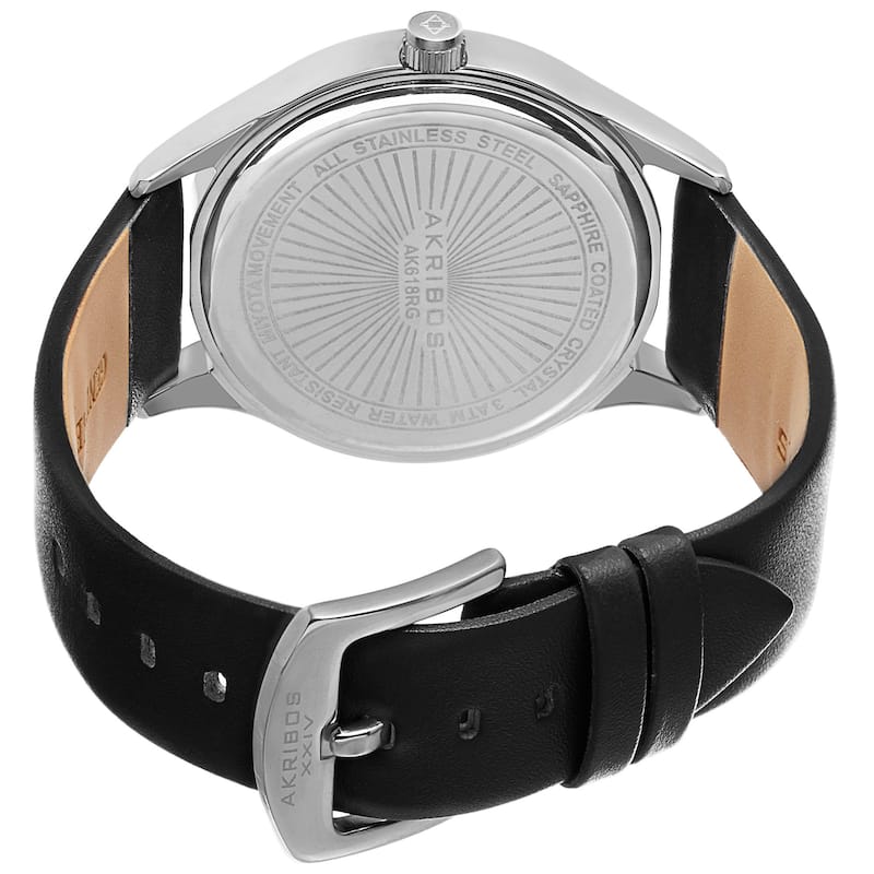 Akribos XXIV Men's Quartz Chronograph Strap/Bracelet Watch Set of 2