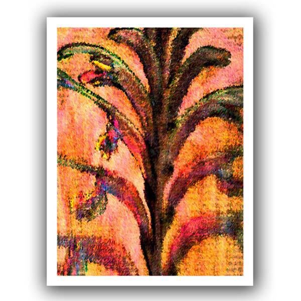 slide 1 of 1, Dean Uhlinger 'Botanical Edges' Unwrapped Canvas - Multi