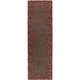preview thumbnail 38 of 75, Rome Hand Tufted Floral Border Area Rug Brown - 3' x 12' - Runner
