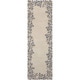 preview thumbnail 40 of 75, Rome Hand Tufted Floral Border Area Rug Navy/Beige - 3' x 12' Runner - Runner/Rectangle