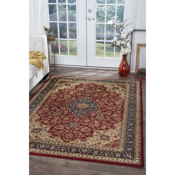 Alise Soho Traditional Area Rug - 5'3 x 7'3