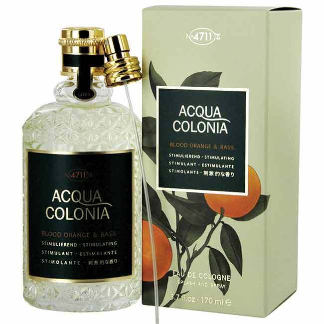 Acqua Colonia 4711 Blood Orange/Basil Women's 5.7-ounce Eau Black 6.1 ...