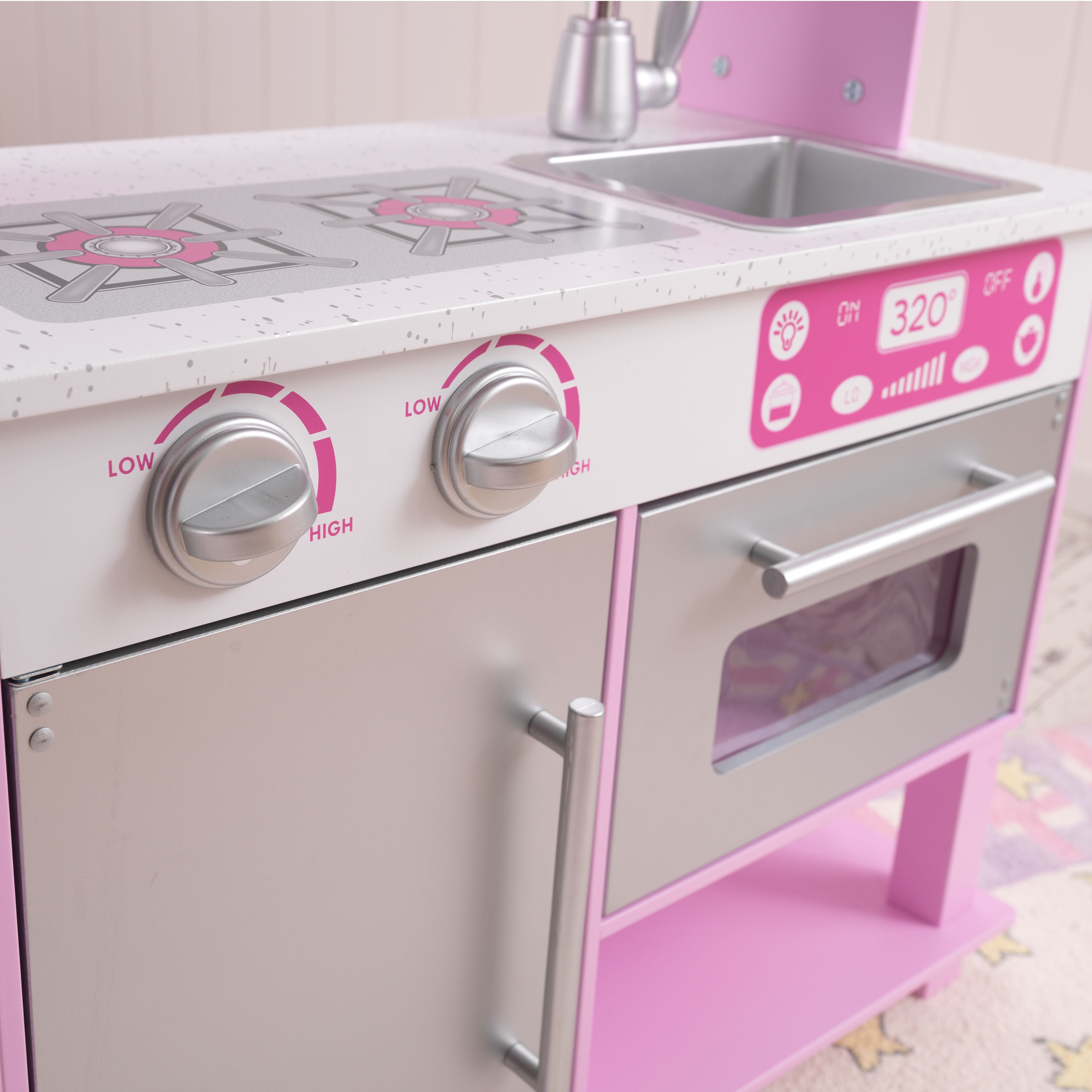 pink toddler kitchen