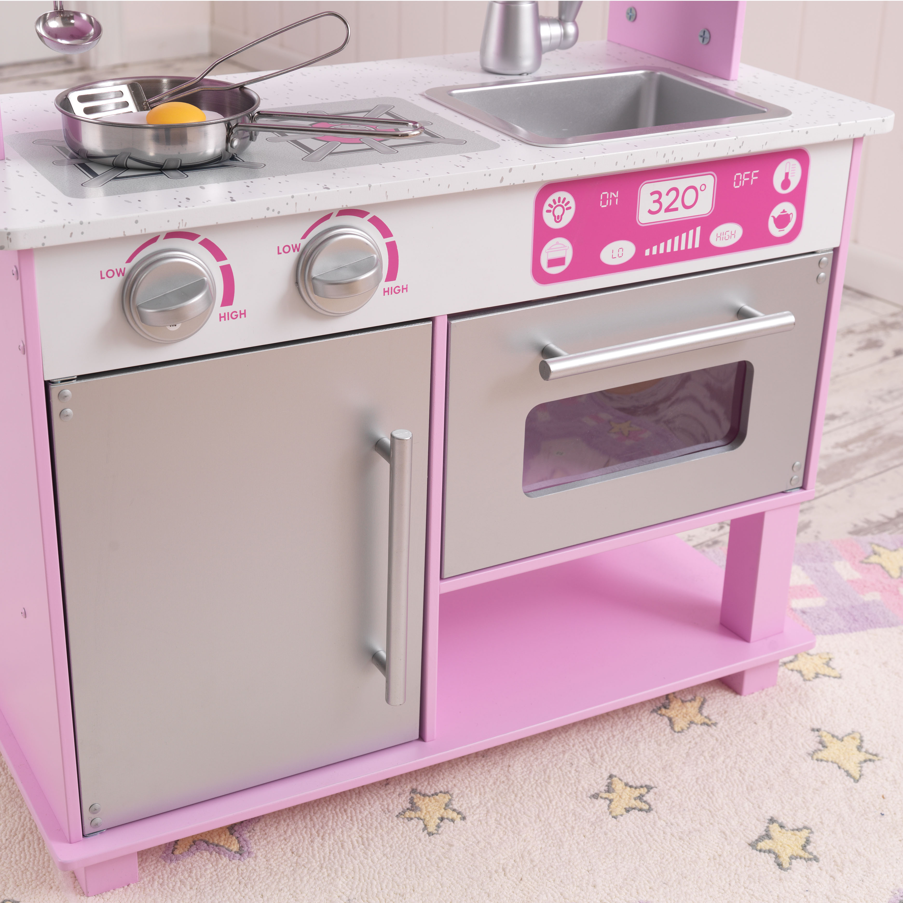 pink toddler kitchen