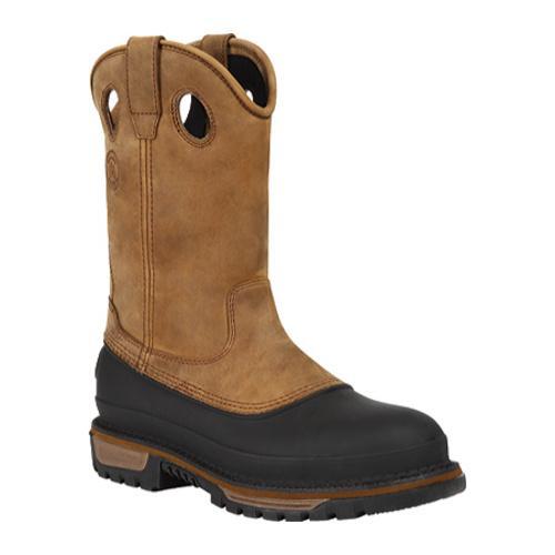 Men's Georgia Boot G5594 11in Muddog Pull-On Steel Toe Georgia Brown