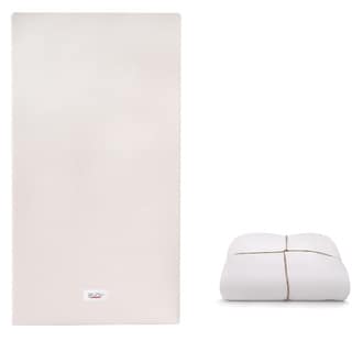 Babyletto Pure Core Non-Toxic Crib Mattress with Smart Cover - White