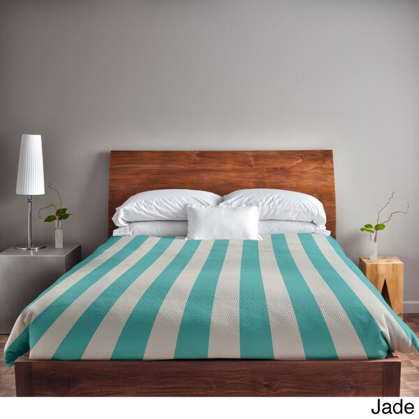 Shop King Stripe Duvet Cover Free Shipping Today
