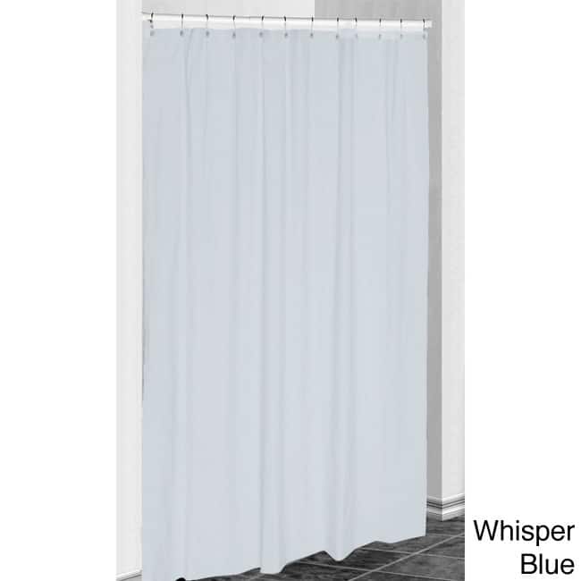 71 x 74 Solid Shower Curtain
