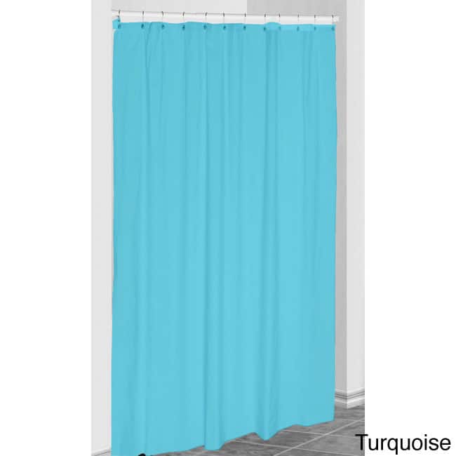 71 x 74 Solid Shower Curtain - Turquoise
