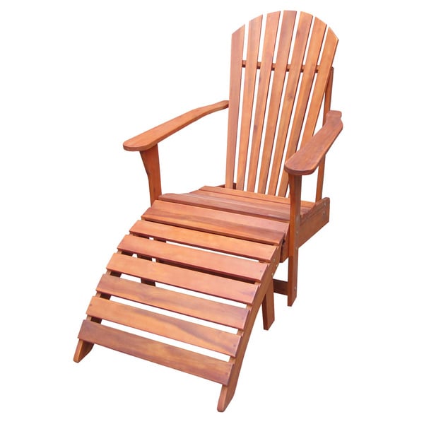 piece Adirondack Chair with Footrest Set - Free Shipping Today 