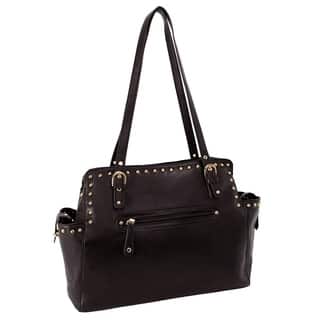 Handbags Clearance Liquidation Our Best Clothing Shoes Parinda Felicity Stud Embellished Tote