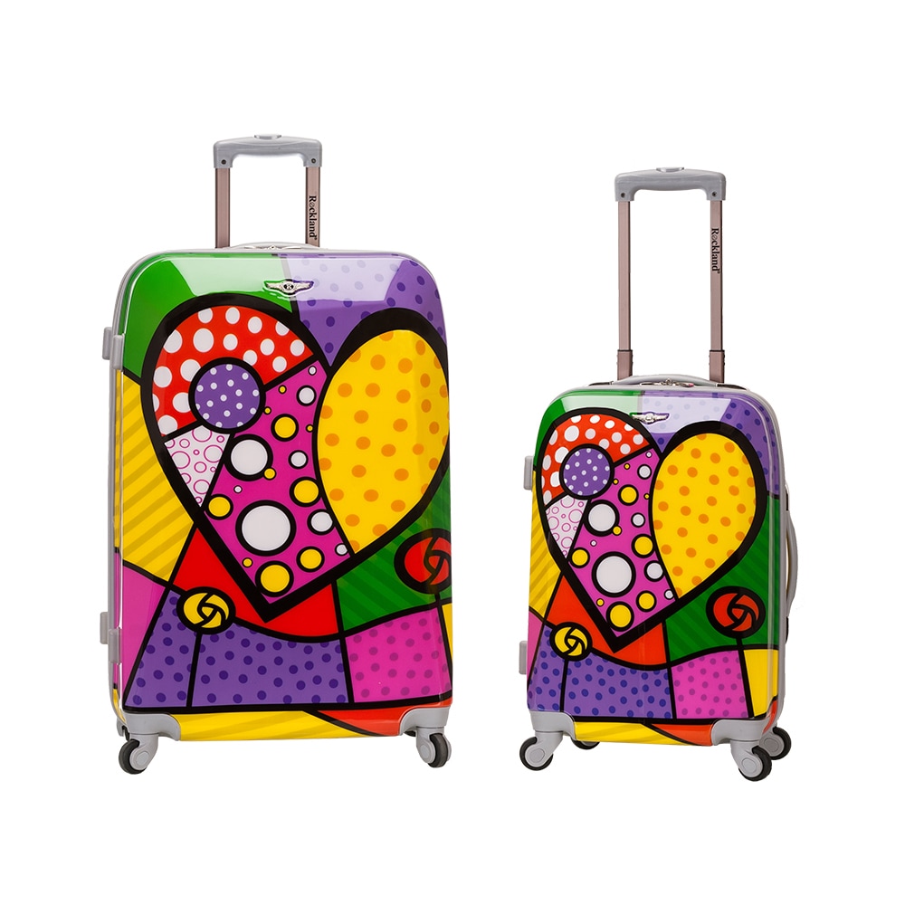 rockland 2 piece luggage set