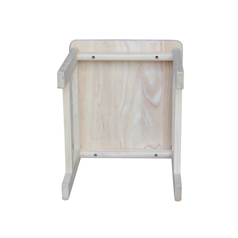 Unfinished Parawood Juvenile Chair (Set of 2)