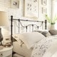 preview thumbnail 5 of 27, Bellwood Victorian Iron Metal Bed by iNSPIRE Q Classic