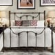 preview thumbnail 2 of 27, Bellwood Victorian Iron Metal Bed by iNSPIRE Q Classic