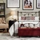 preview thumbnail 1 of 27, Bellwood Victorian Iron Metal Bed by iNSPIRE Q Classic Bronze - Queen