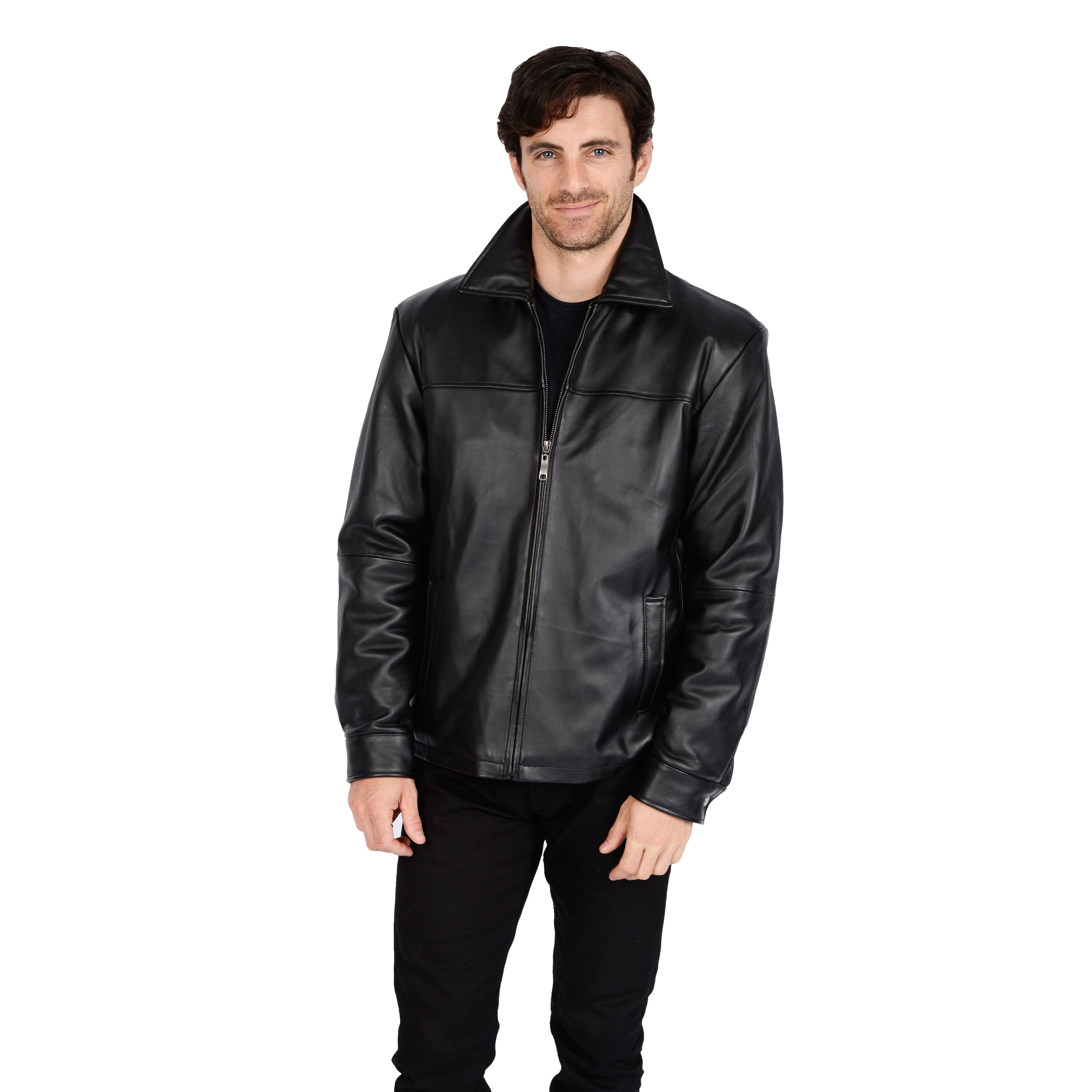 excelled men's leather jacket
