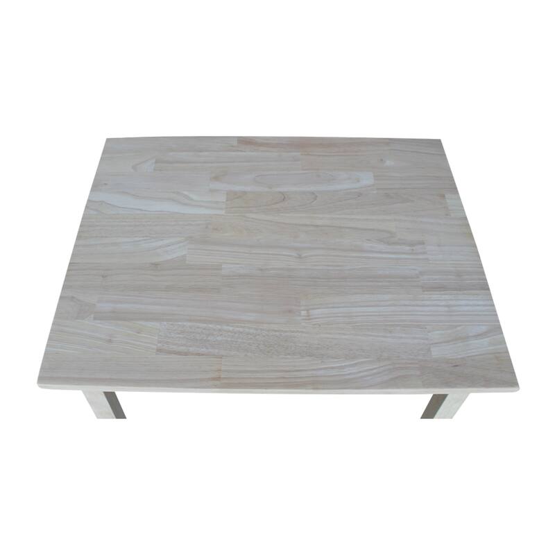 Unfinished Wood Children's Table