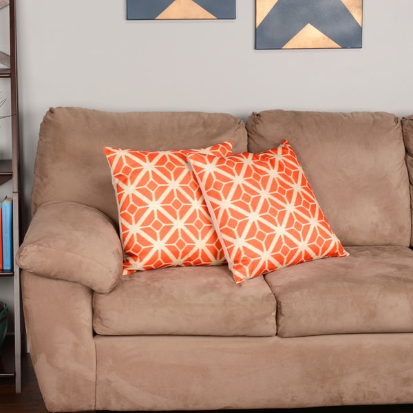 Thea Feather And Down Filled Throw Pillows Set Of 2 On Thea Feather And Down Filled Throw Pillows Set Of 2