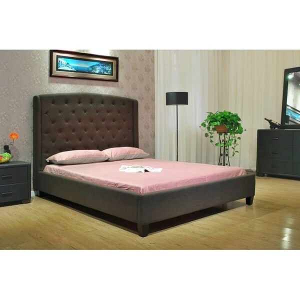 Queen Fabric Bed