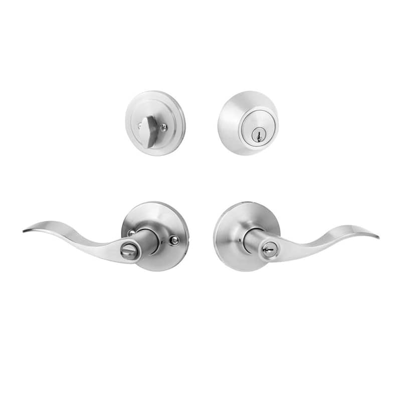 Snowbird Satin Nickel Door Lever
