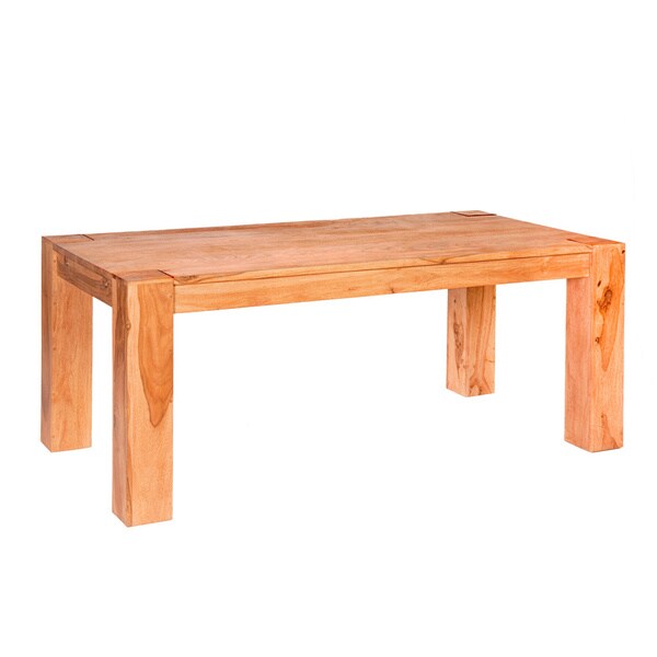 Shop Greentrend Natural Bleach Dining Table Overstock 9311102