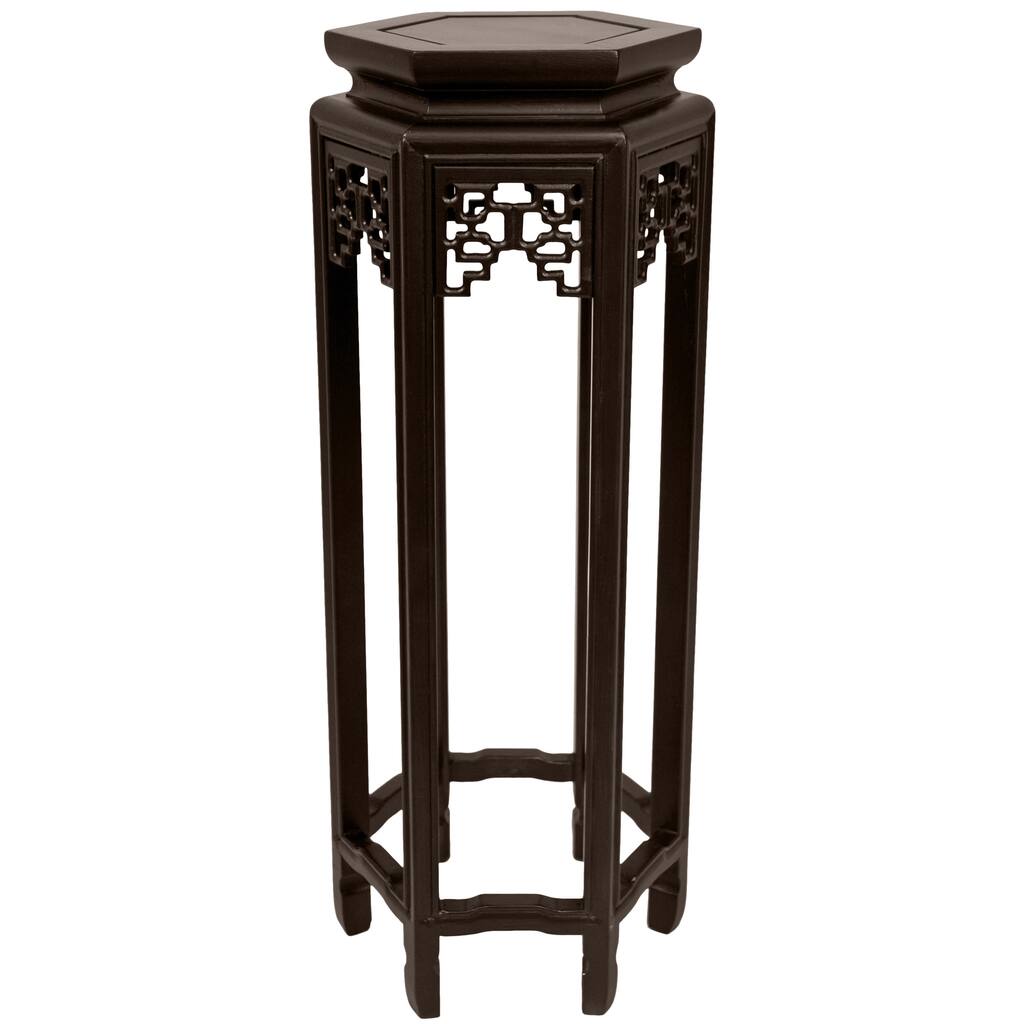Handmade Oriental 28-inch Plant Stand (China)