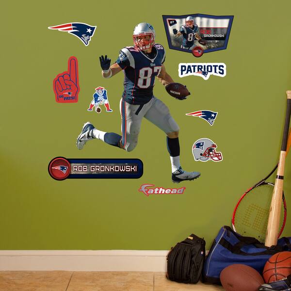 Fathead Jr. Rob Gronkowski Wall Decals Overstock 9312966