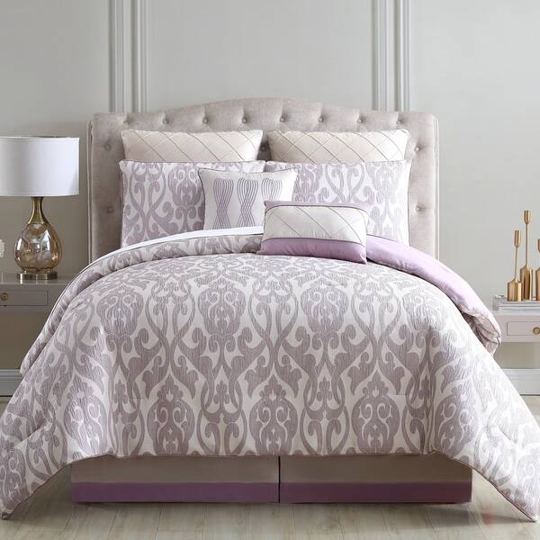 Shop Modern Threads Alina Floral Damask 8 Piece Comforter Set On