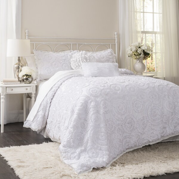 Shop Lush Decor Stella 3-piece Comforter Set - Free ...