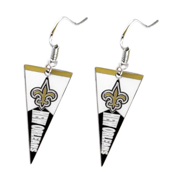 NFL New Orleans Saints Pennant Earrings