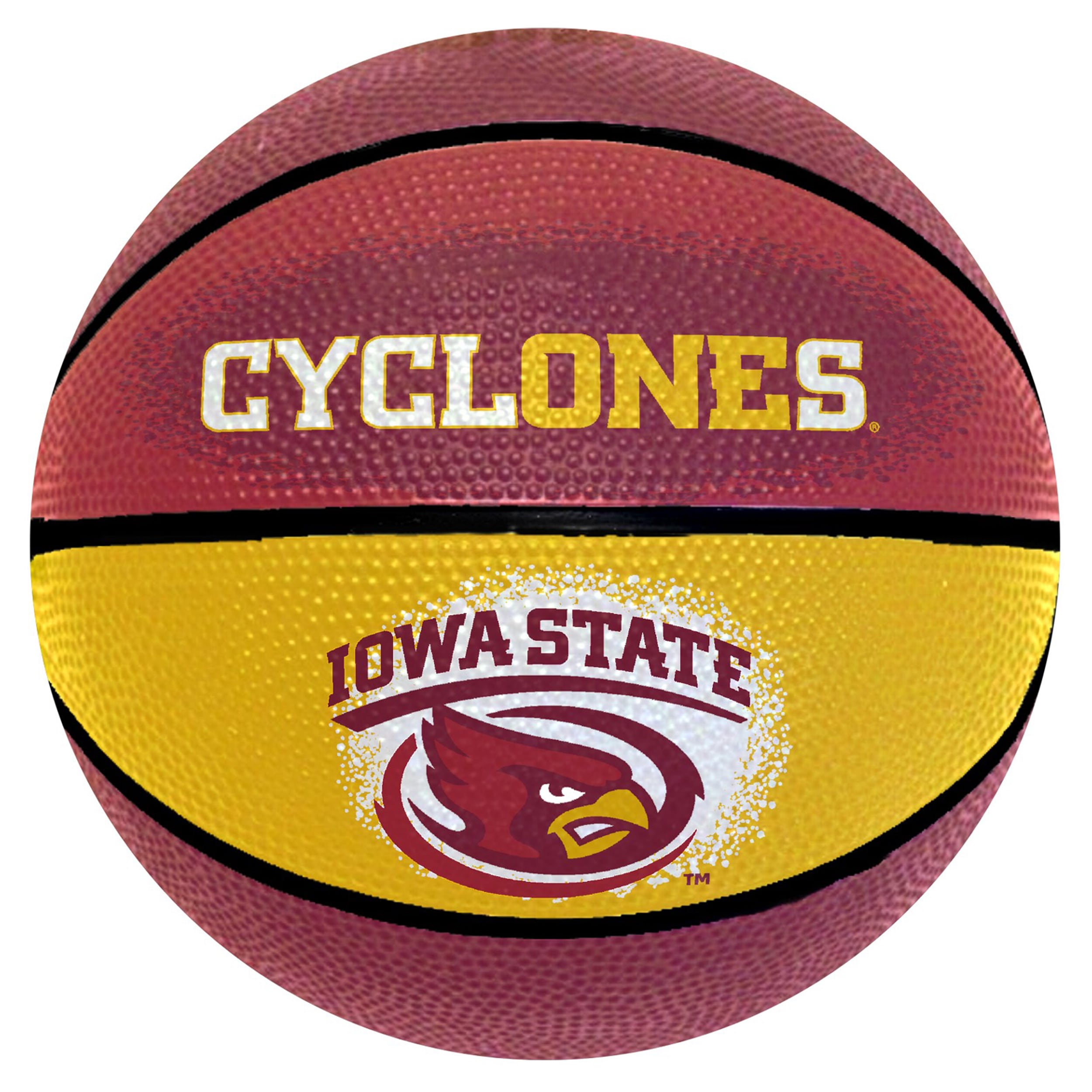 Shop Spalding Iowa State Cyclones 7-inch Mini Basketball - Free ...