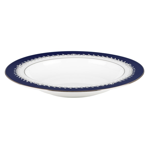 Lenox Marchesa Empire Pearl Indigo Soup Bowl