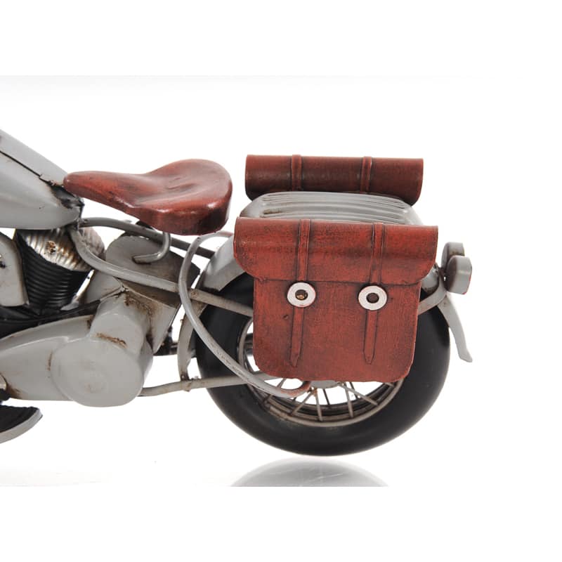 1942 Indian Model 741 Grey Motorcycle