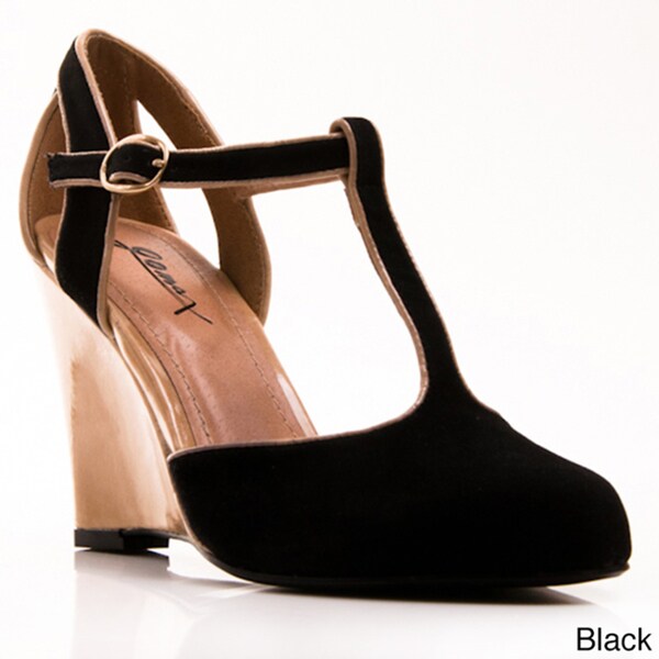 women's mary jane wedges