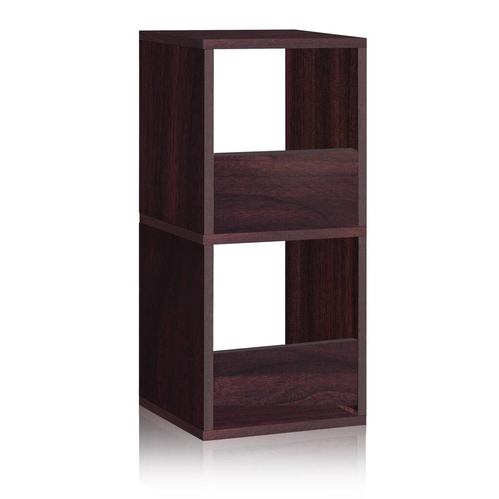 Bedford Eco 2-Shelf Narrow Bookcase Storage Shelf by Way Basics LIFETIME GUARANTEE