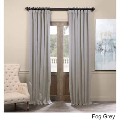 Exclusive Fabrics Extra Wide Thermal Blackout 84-inch Curtain (1 Panel)