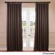 Exclusive Fabrics Extra Wide 120- Inch Thermal Room Darkening Curtain (1 Panel) - 100 x 120
