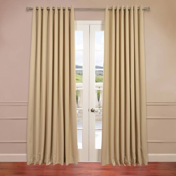 Shop Exclusive Fabrics Extra Wide Thermal Blackout Grommet 96 Inch