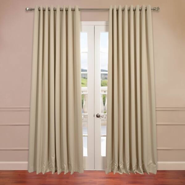 Shop Exclusive Fabrics Extra Wide Thermal Blackout Grommet 96 Inch