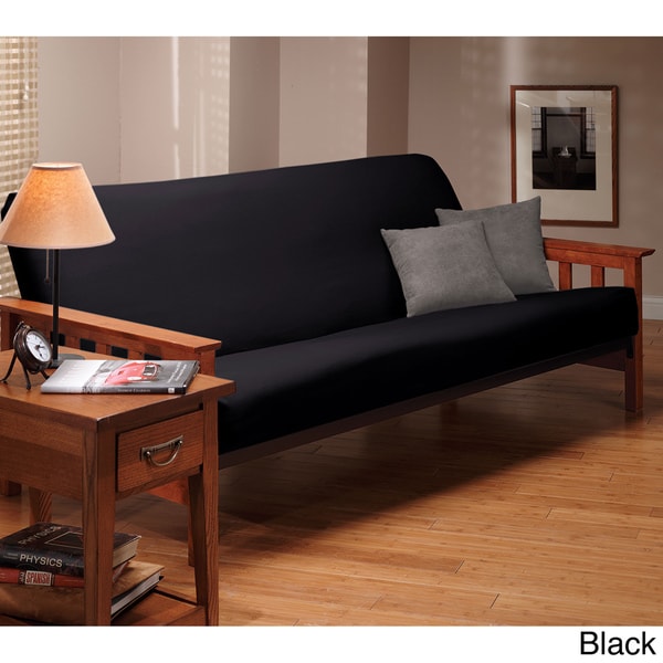 Shop Stretch Leather Futon Slipcover Free Shipping On Orders Over 45