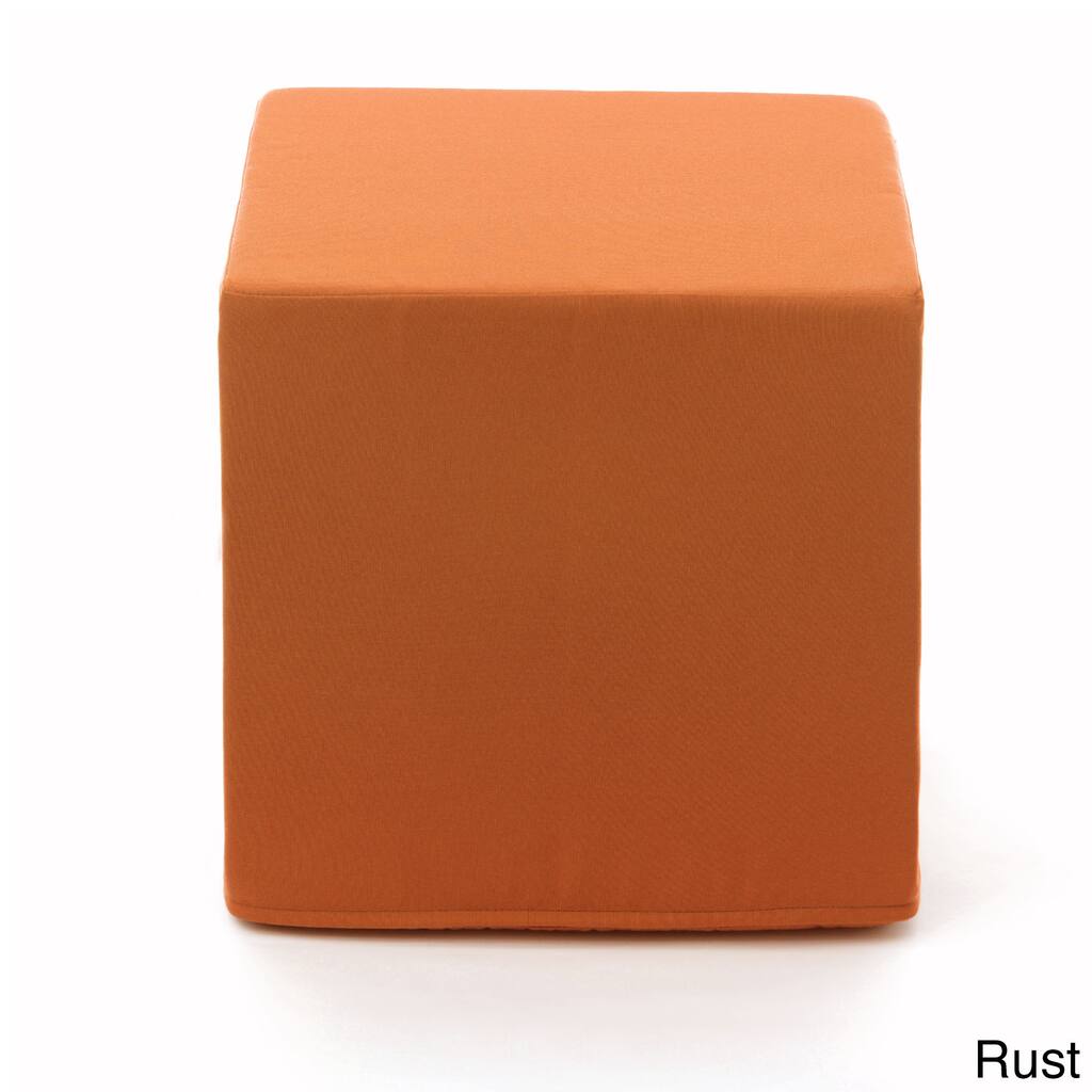 Sunbrella Indoor/ Outdoor Cube Pouf